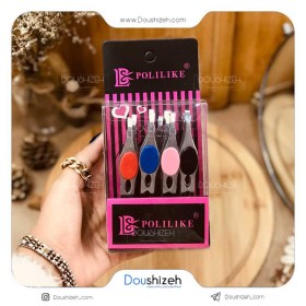 ملقط حواجب مع مسكة