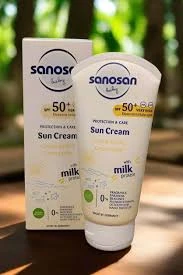 sanosan baby sun cream spf 50+ 75ml