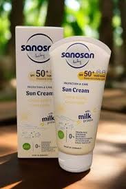 sanosan baby sun cream spf 50+ 75ml