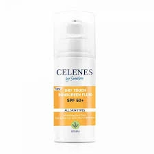 celenes dry touch sunscreen fluid