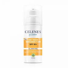 celenes dry touch sunscreen fluid
