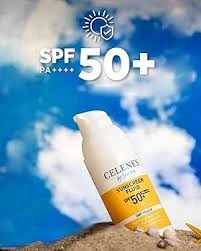 celenes dry touch sunscreen fluid